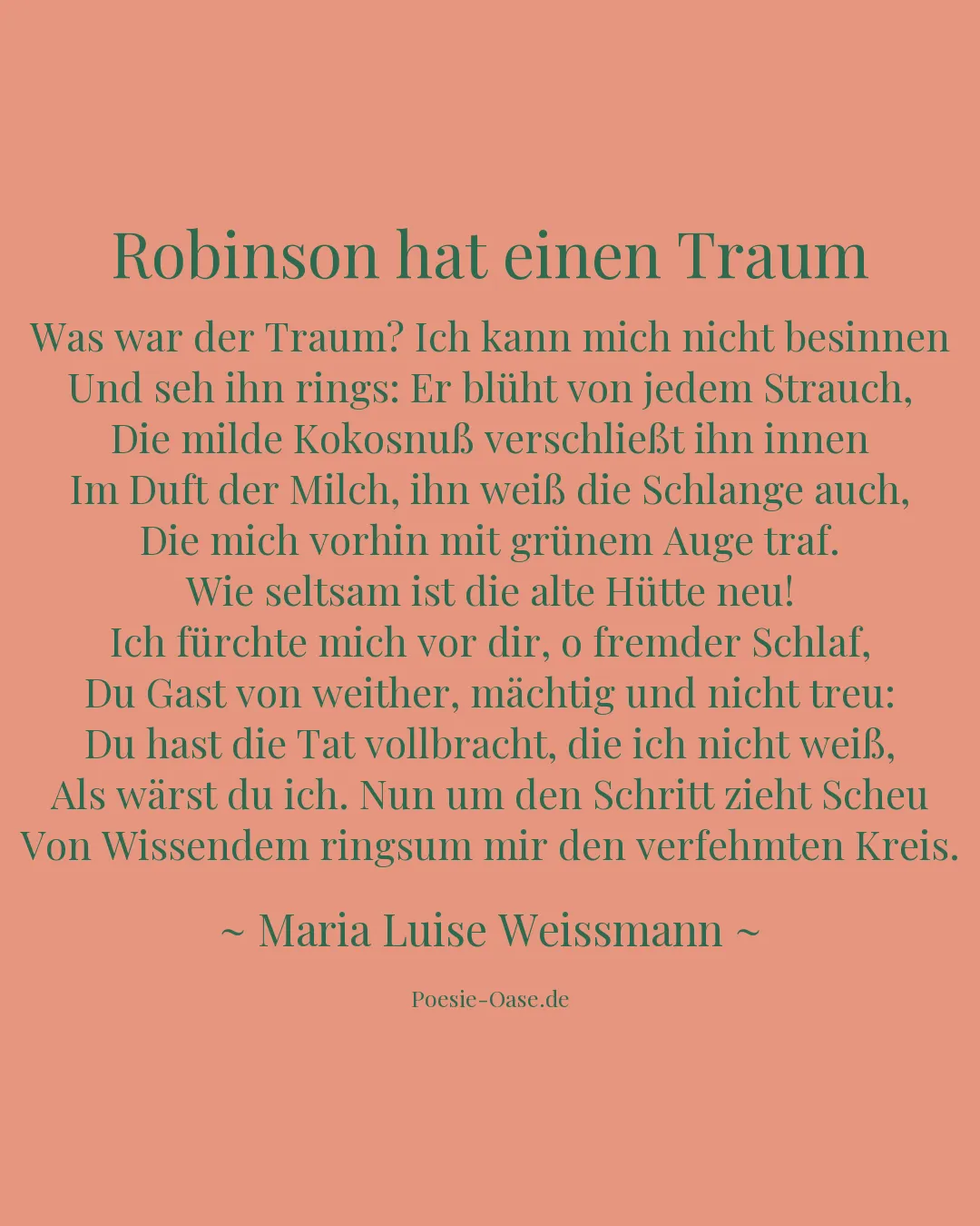 Illustration zu Robinson hat einen Traum
