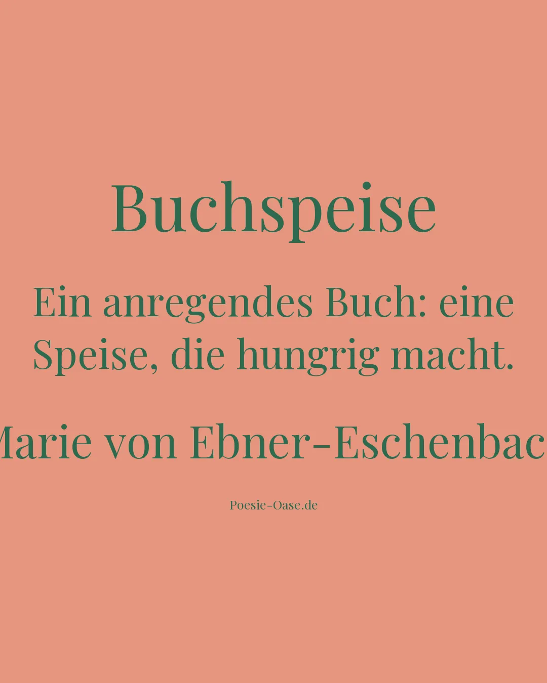 Illustration zu Buchspeise