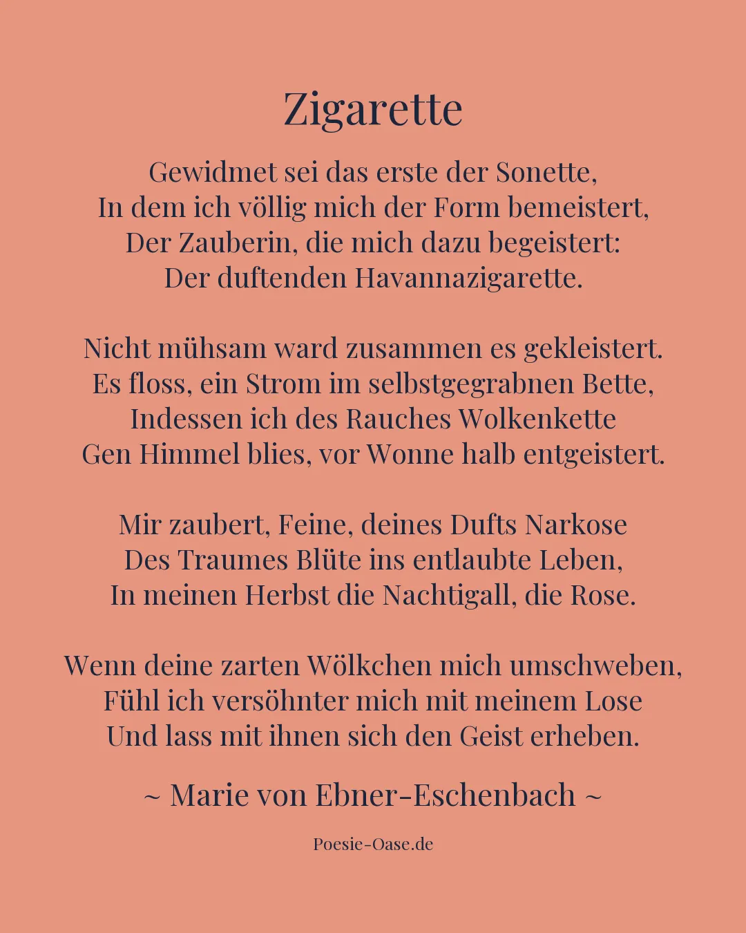 Illustration zu Zigarette