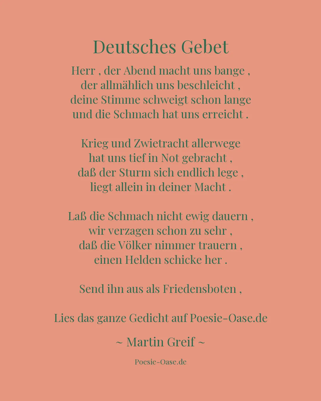 Illustration zu Deutsches Gebet