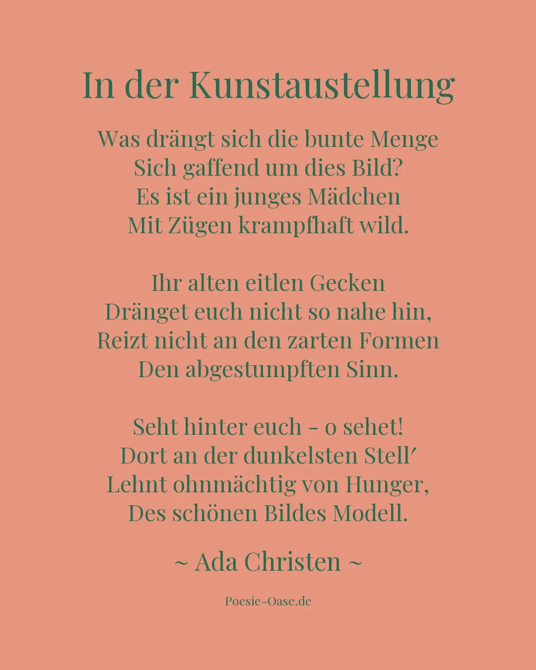 Illustration zu In der Kunstaustellung