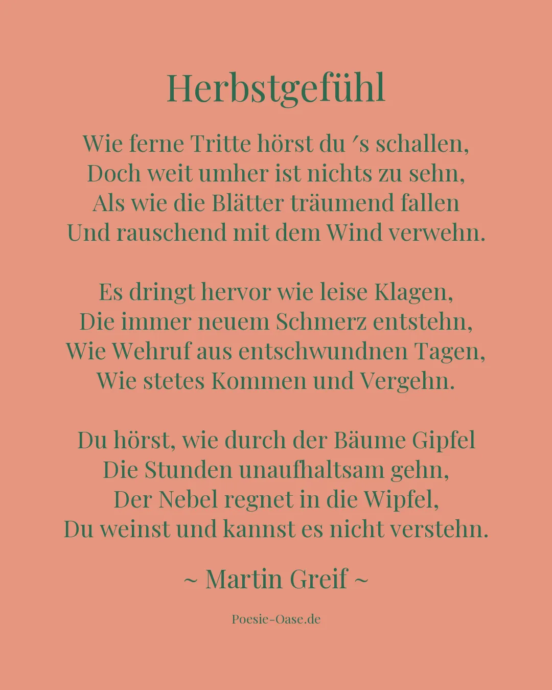 Illustration zu Herbstgefühl