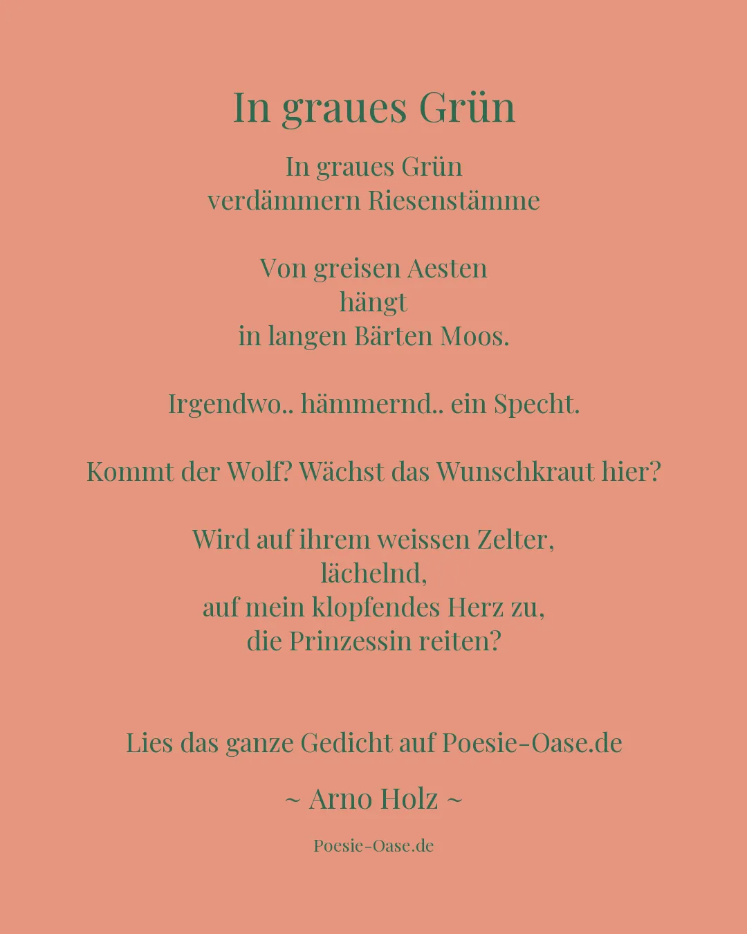 Illustration zu In graues Grün
