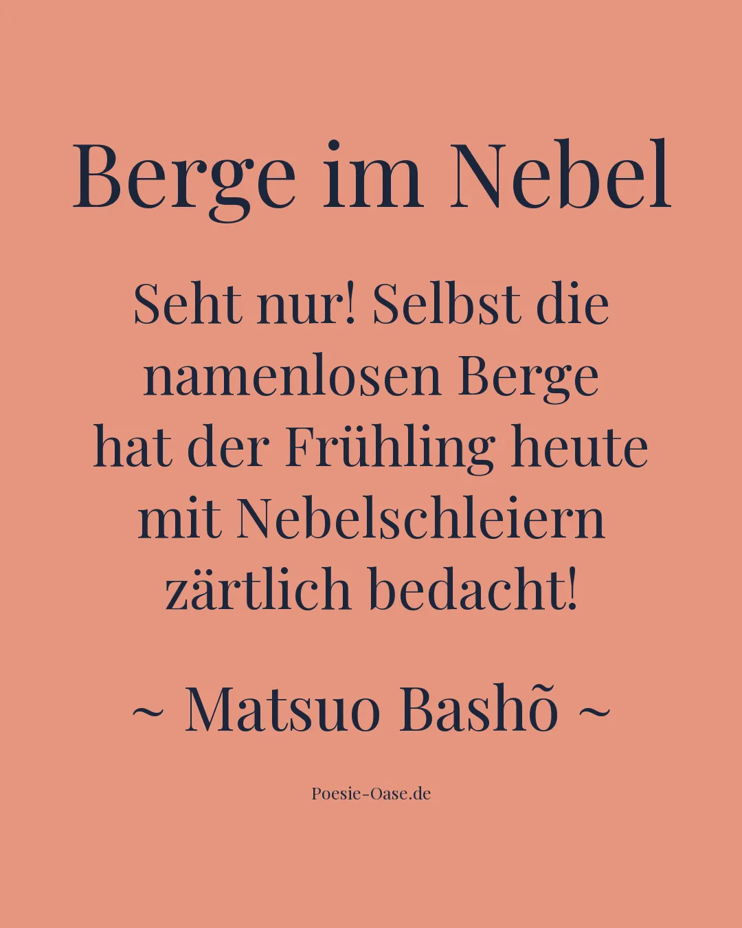 Illustration zu Berge im Nebel