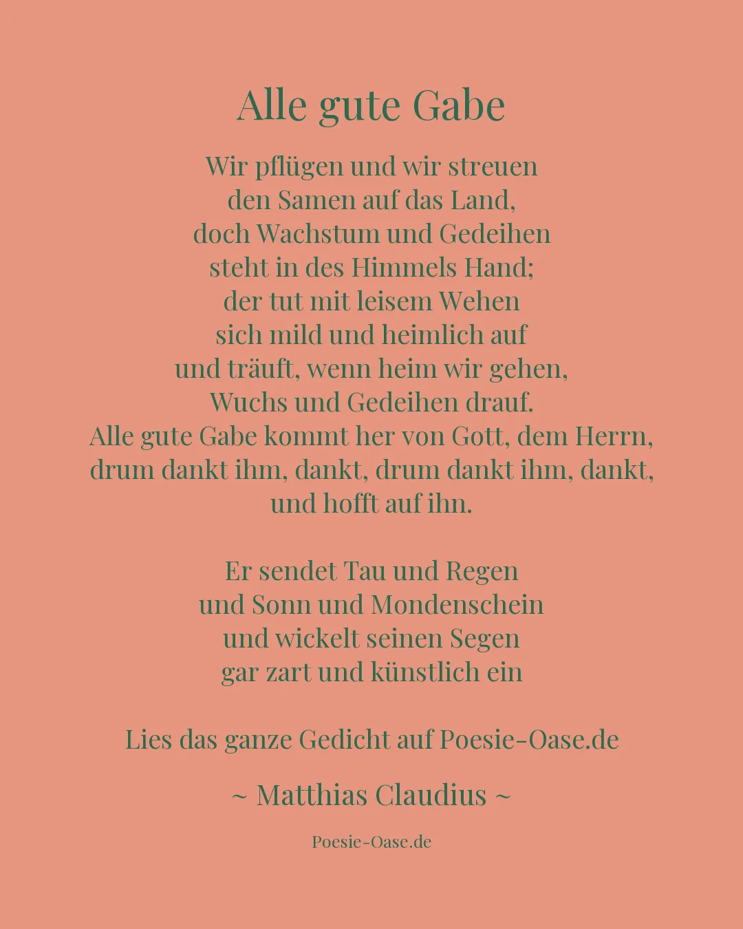 Illustration zu Alle gute Gabe