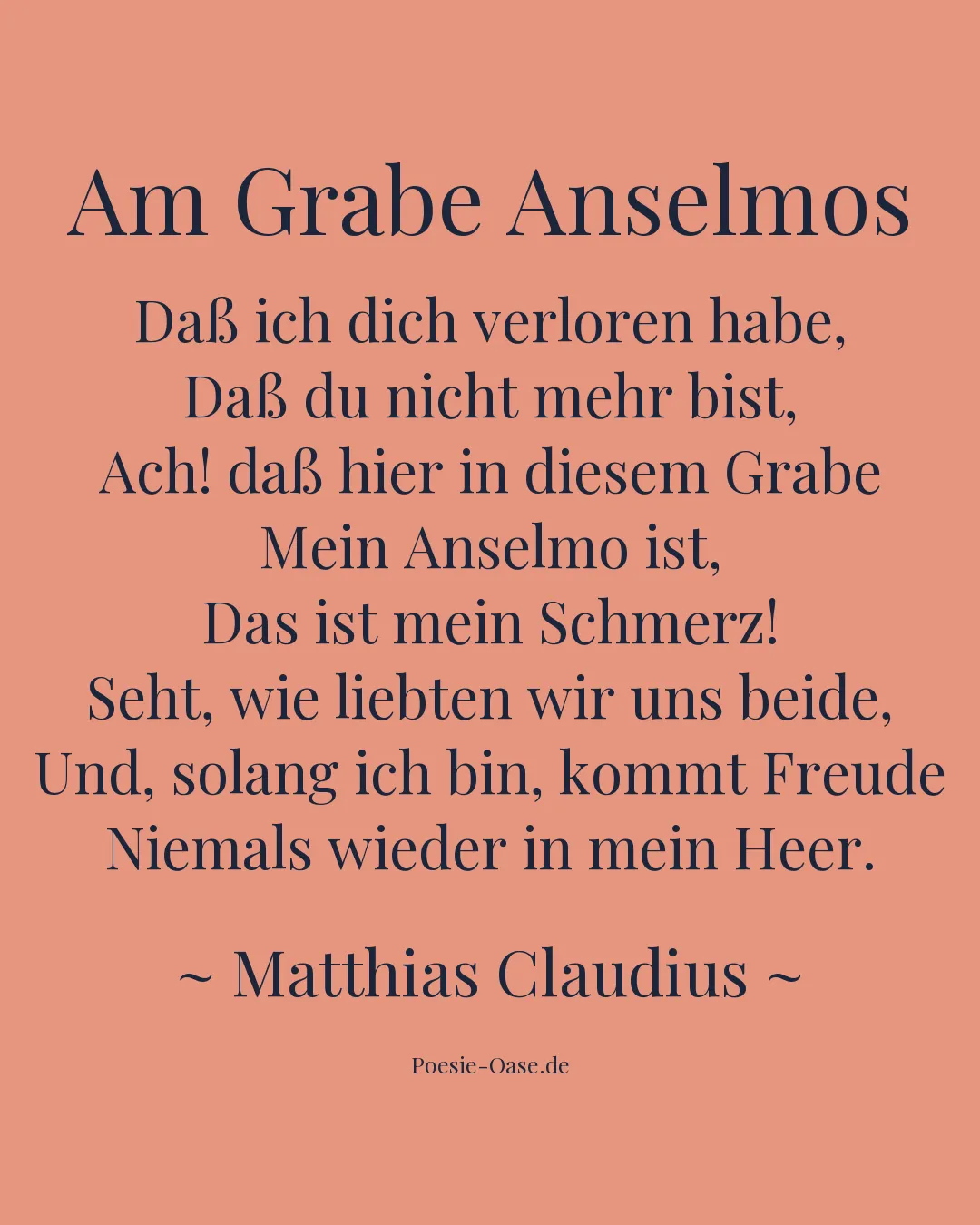 Illustration zu Am Grabe Anselmos