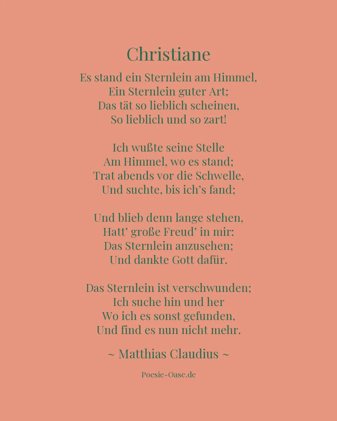 Illustration zu Christiane