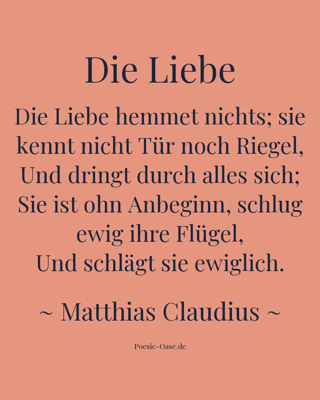 Illustration zu Die Liebe