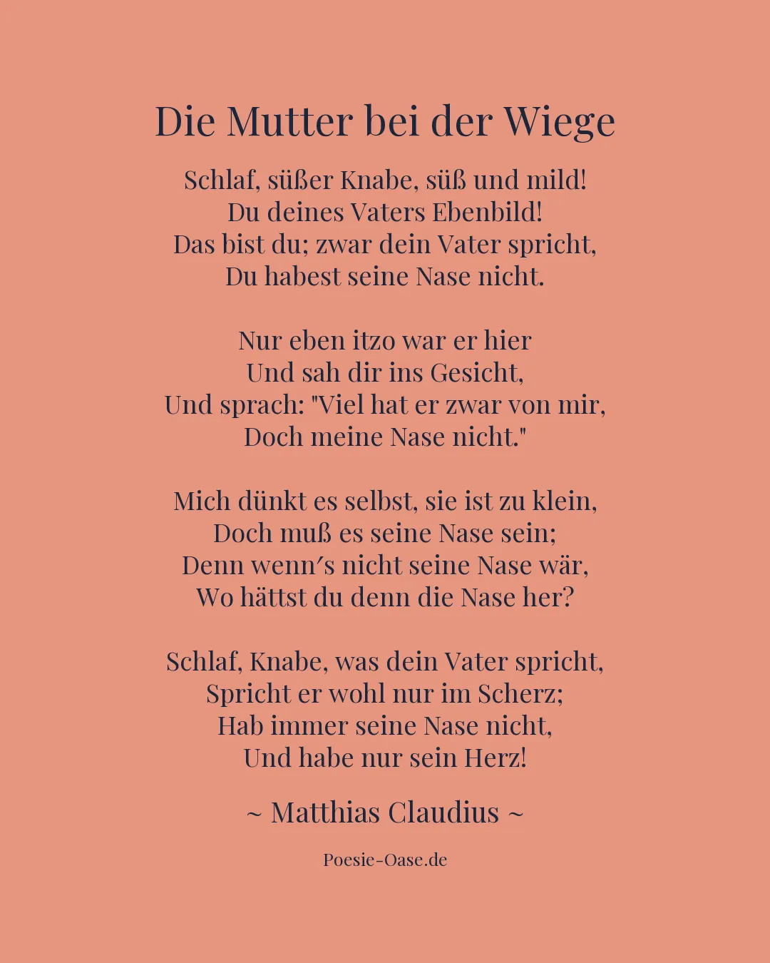 Illustration zu Die Mutter bei der Wiege