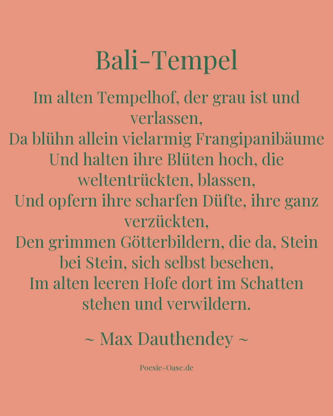 Illustration zu Bali-Tempel