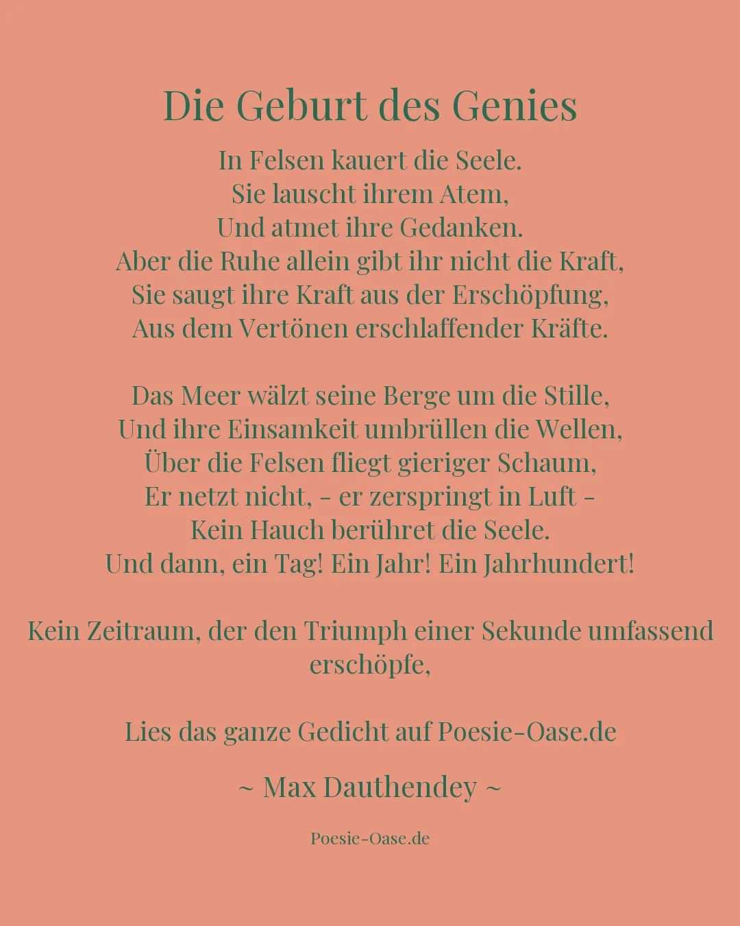 Illustration zu Die Geburt des Genies