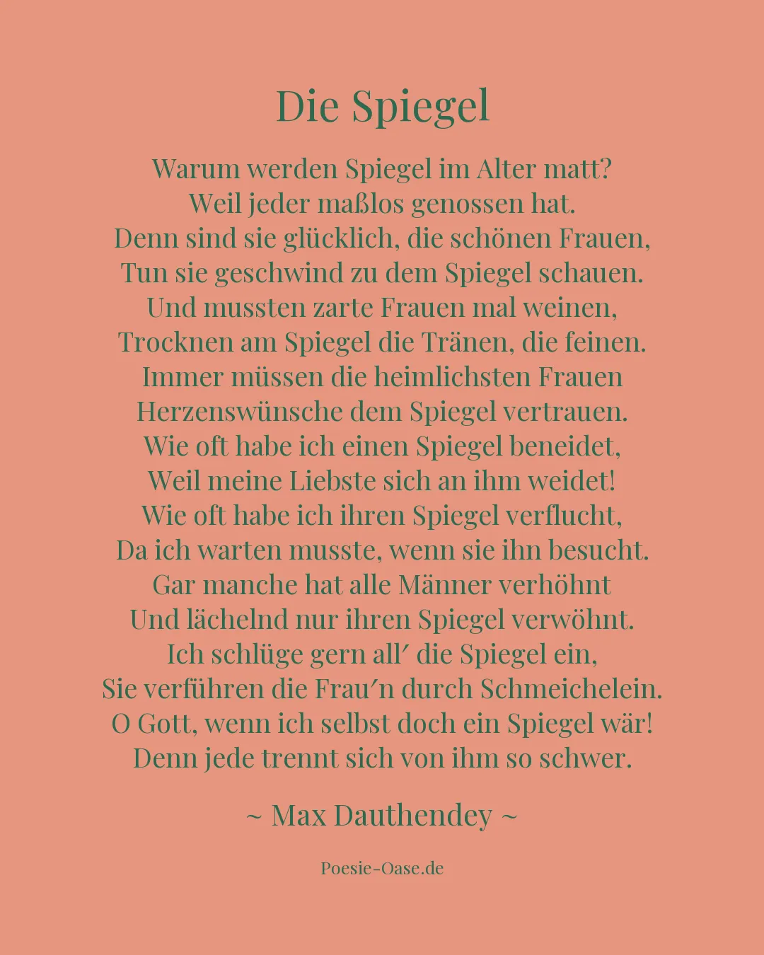 Illustration zu Die Spiegel