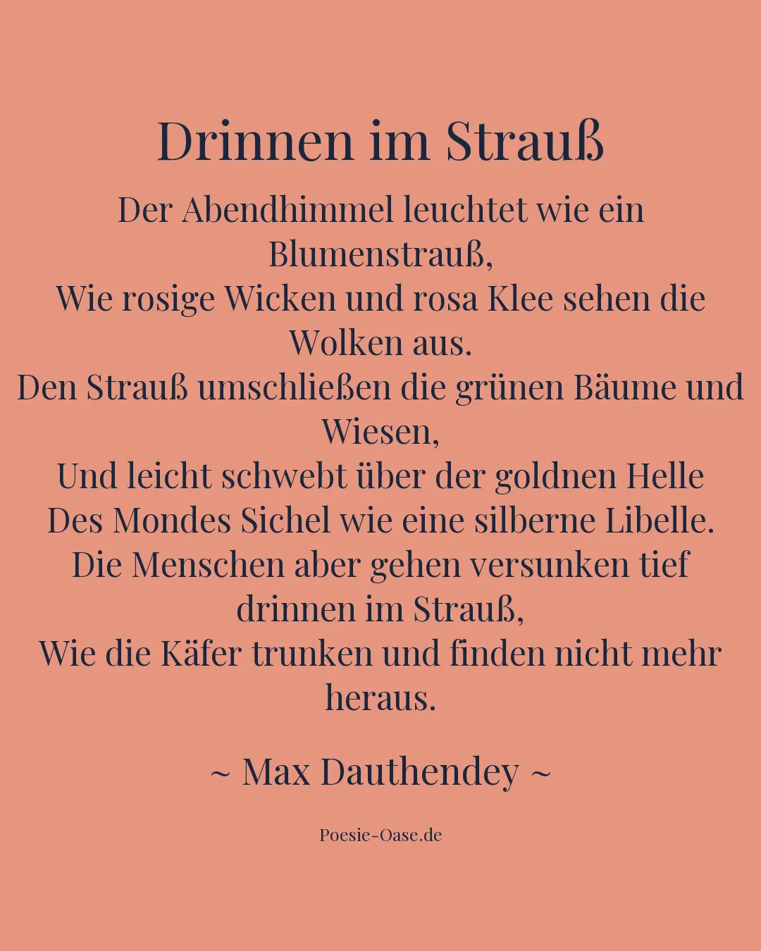 Illustration zu Drinnen im Strauß