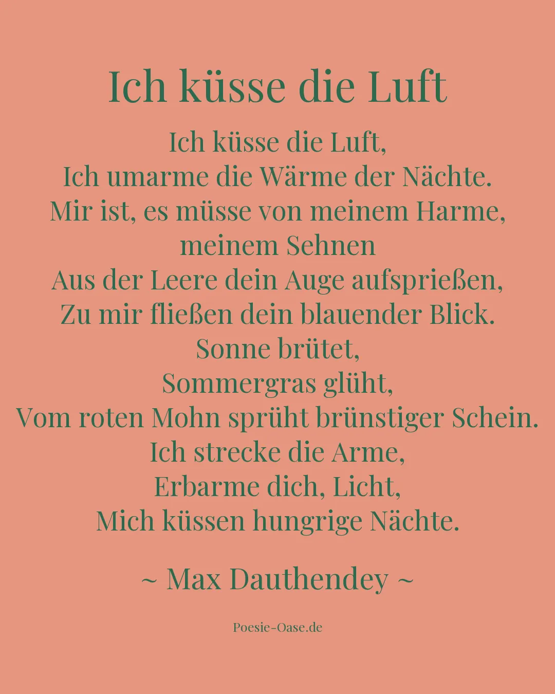 Illustration zu Ich küsse die Luft
