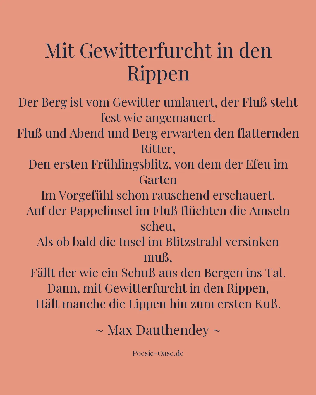 Illustration zu Mit Gewitterfurcht in den Rippen
