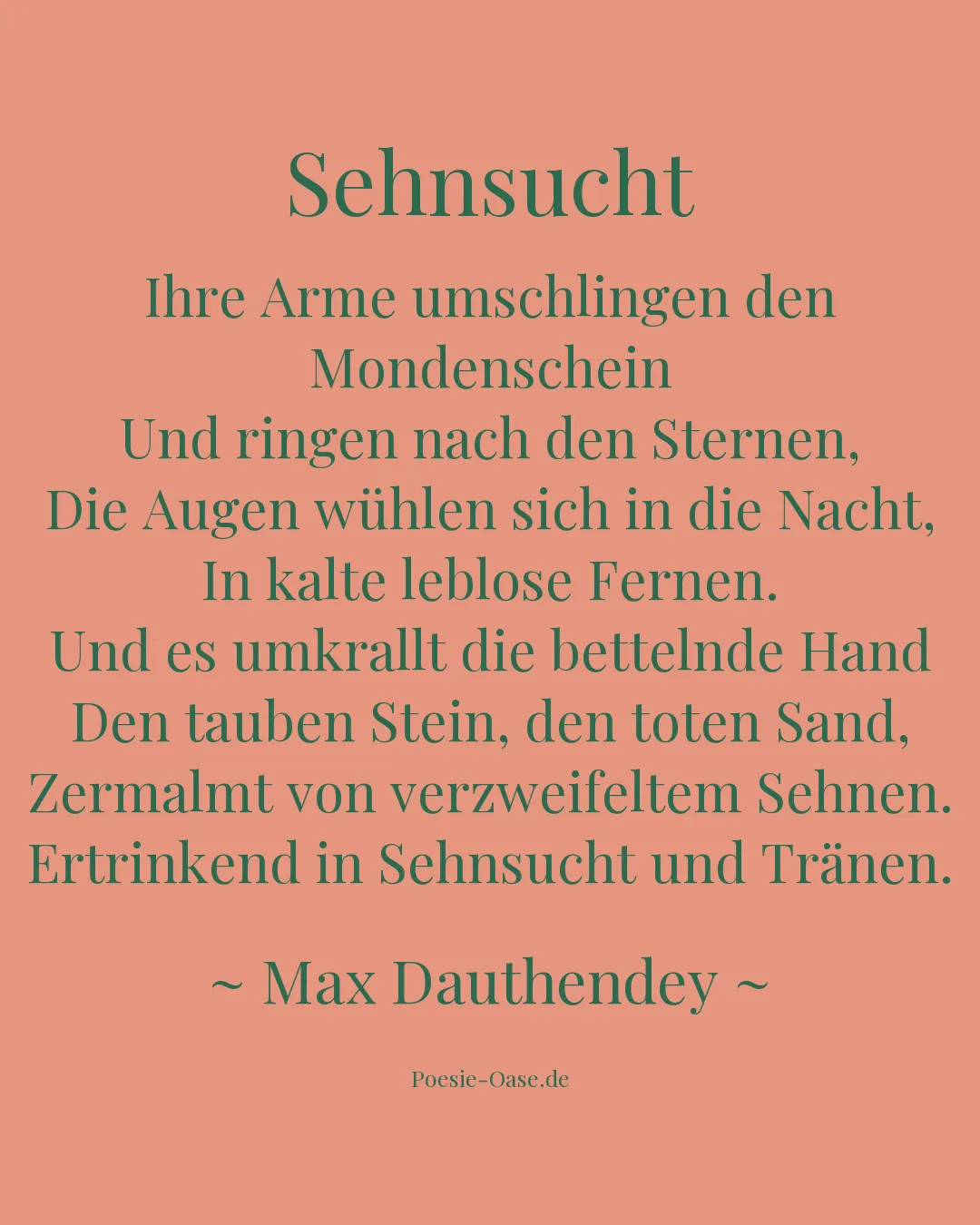 Illustration zu Sehnsucht