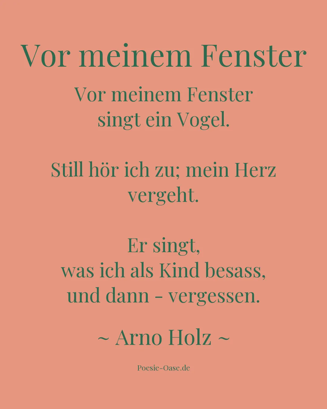 Illustration zu Vor meinem Fenster