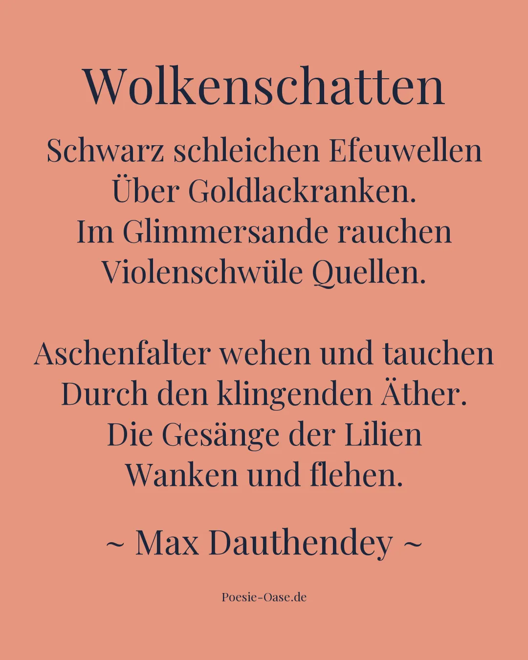 Illustration zu Wolkenschatten