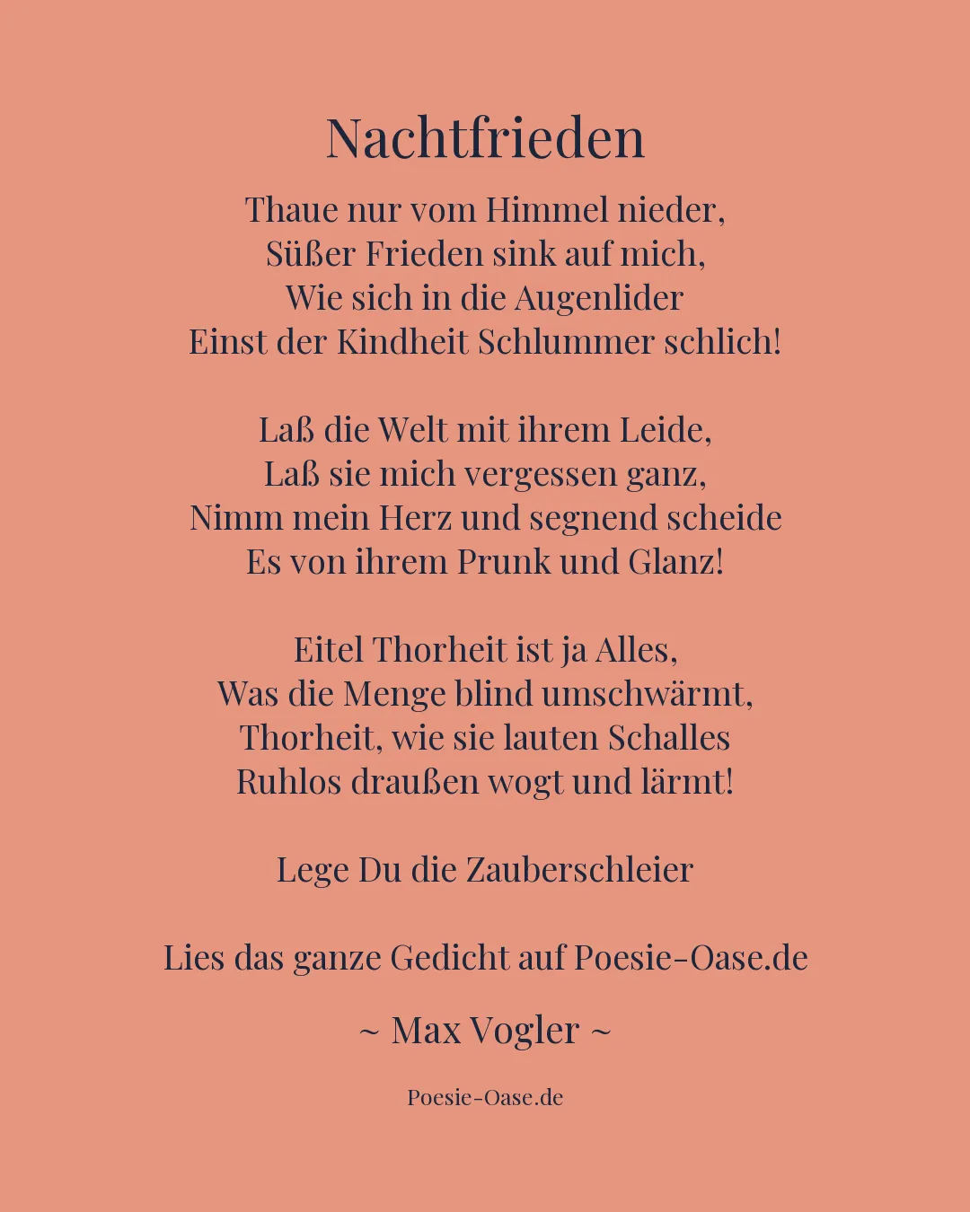 Illustration zu Nachtfrieden