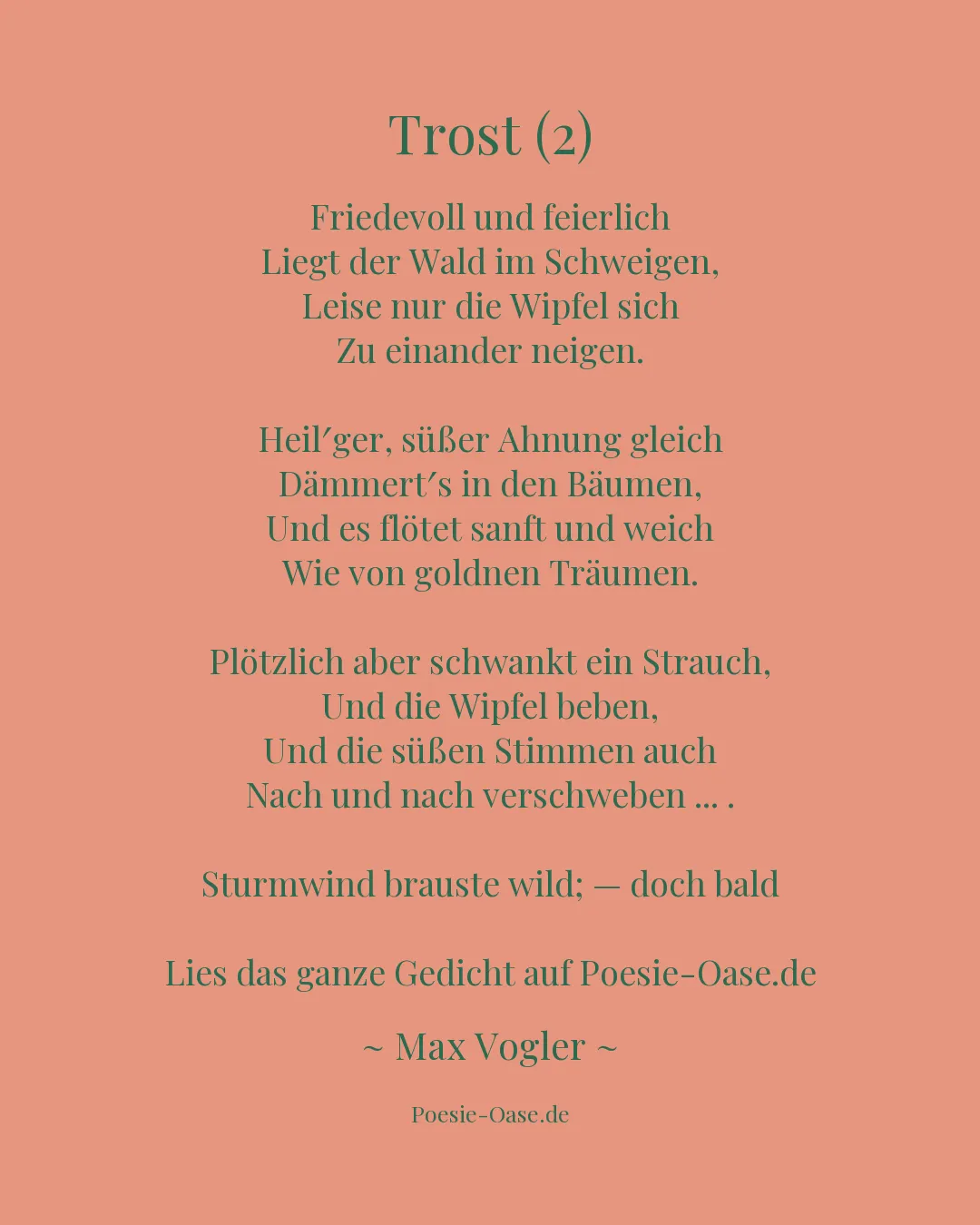 Illustration zu Trost (2)