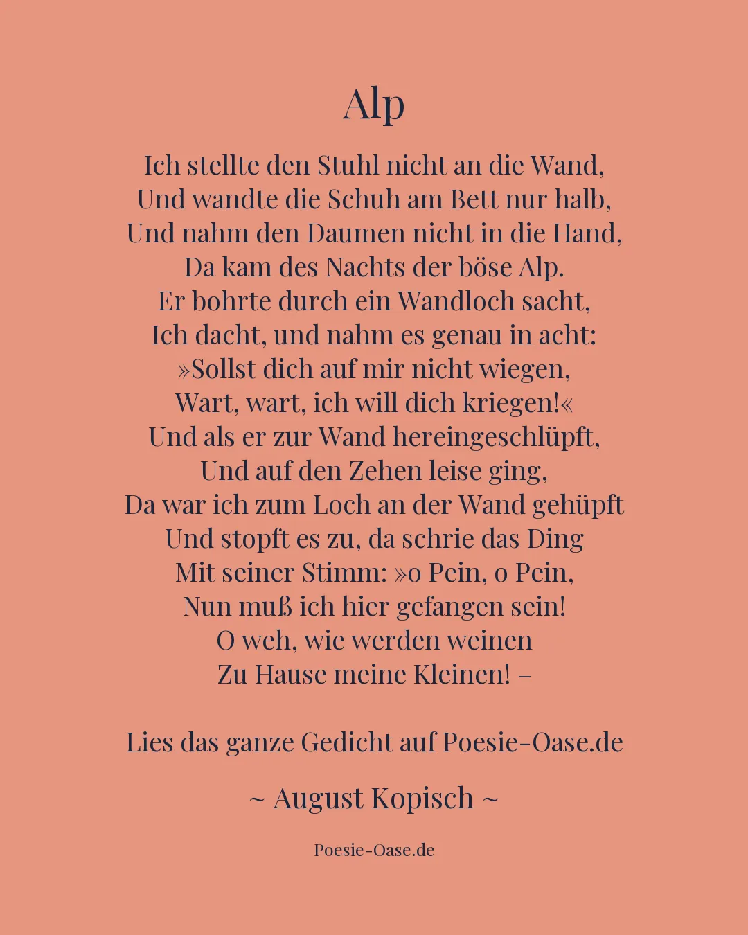 Illustration zu Alp