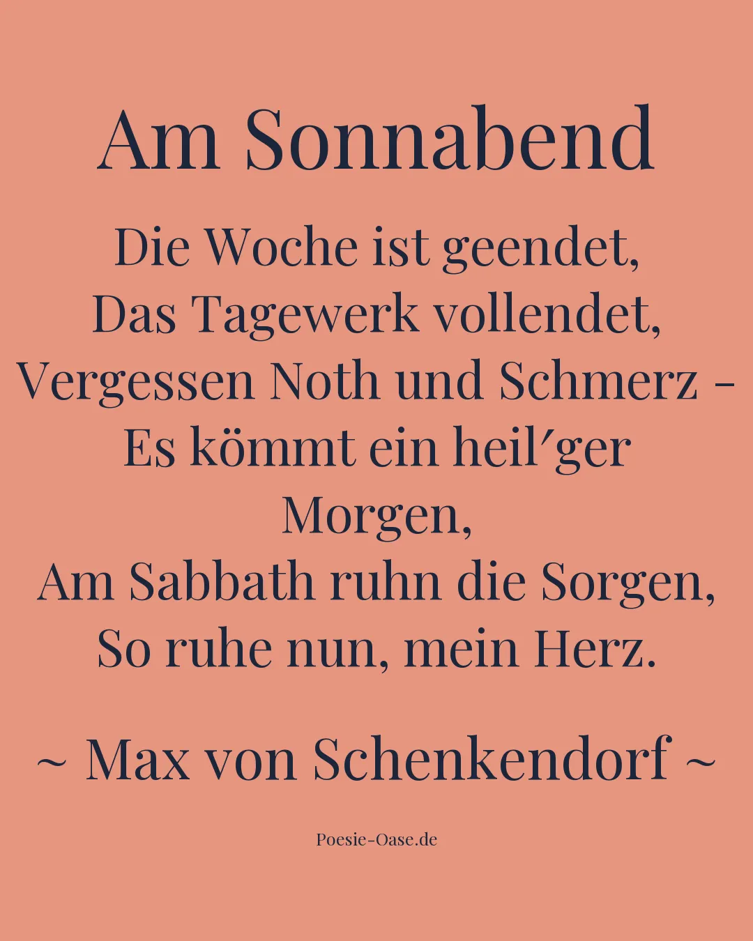 Illustration zu Am Sonnabend