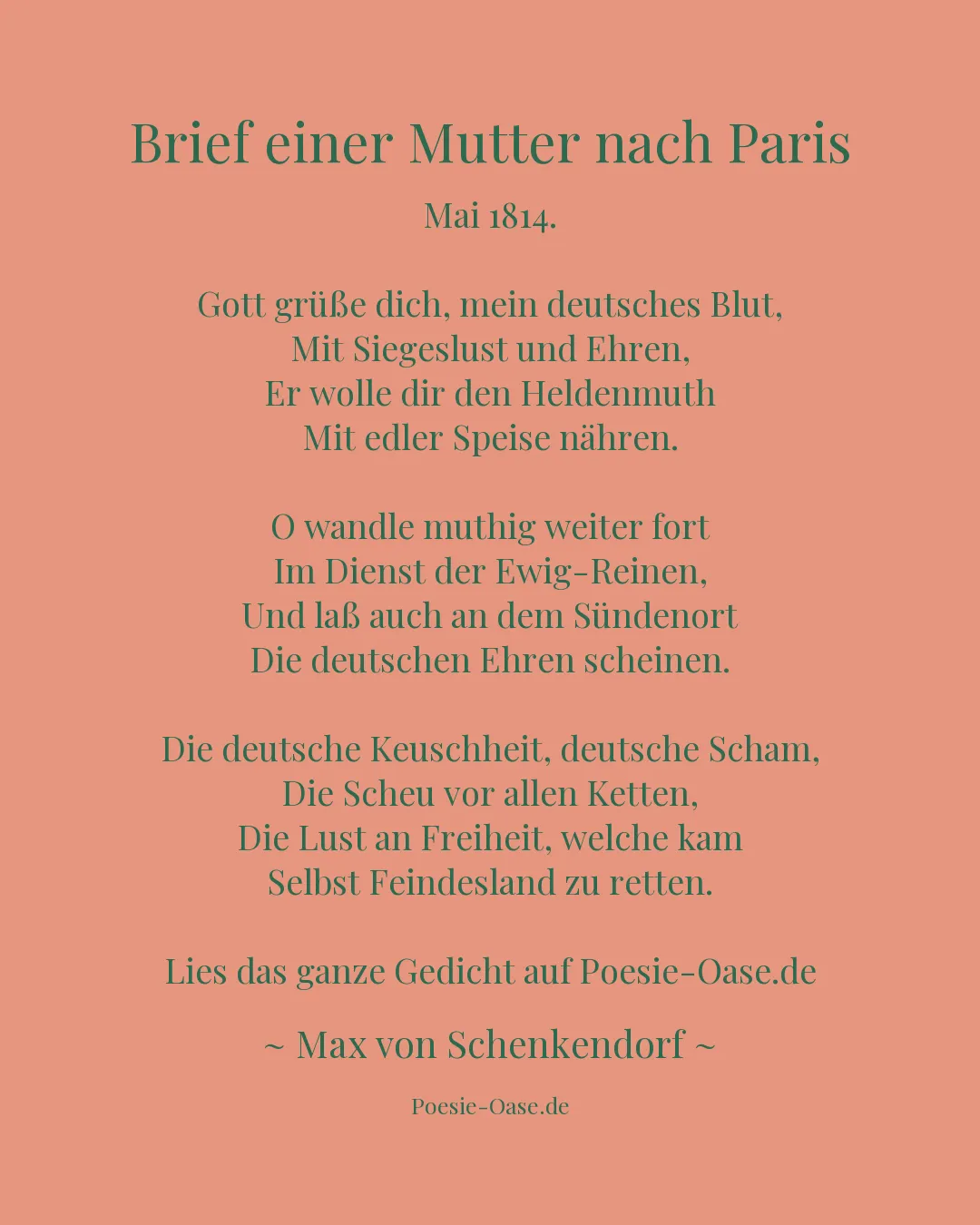 Illustration zu Brief einer Mutter nach Paris