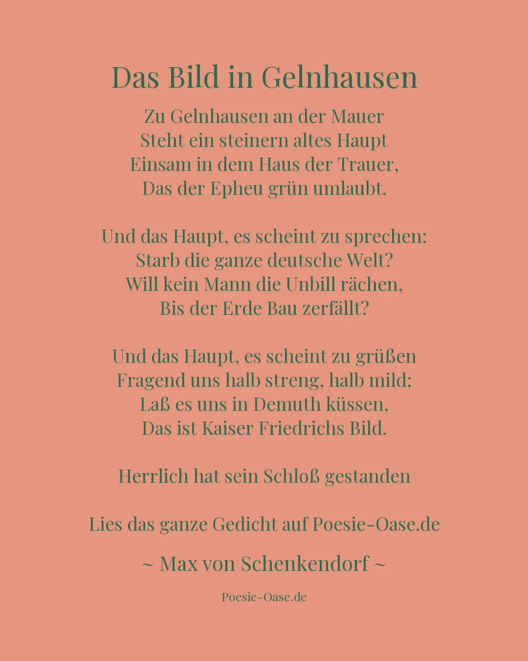Illustration zu Das Bild in Gelnhausen