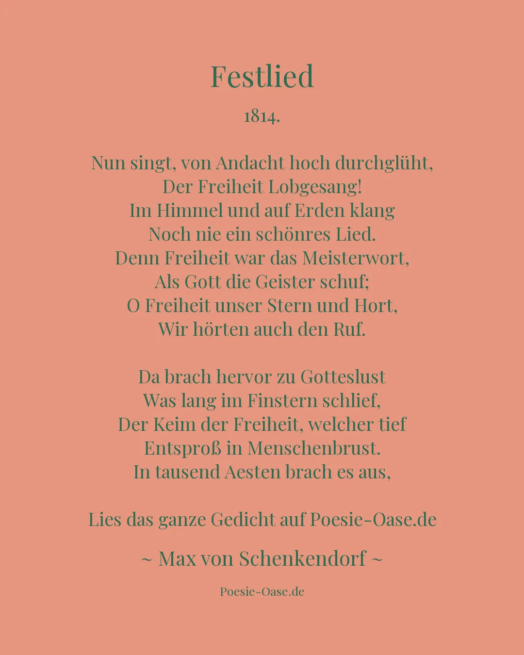 Illustration zu Festlied