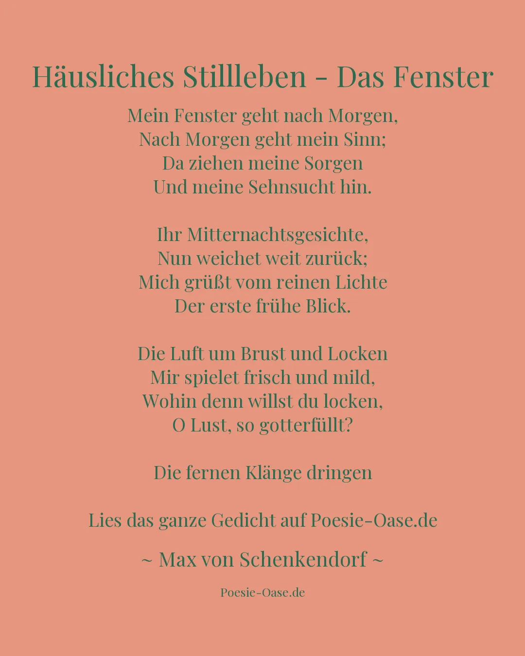 Illustration zu Häusliches Stillleben - Das Fenster