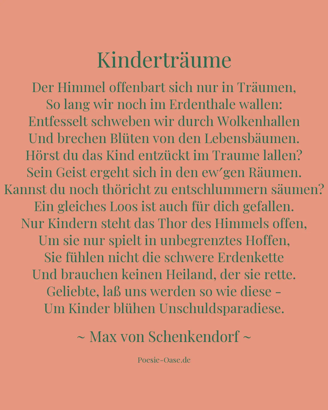 Illustration zu Kinderträume
