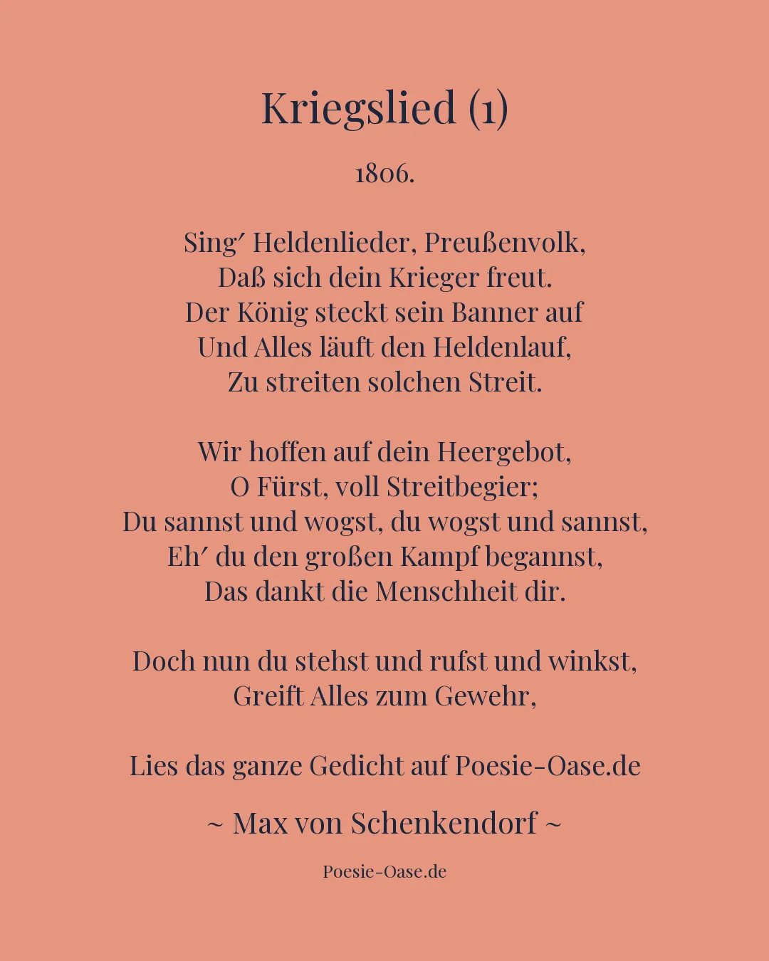 Illustration zu Kriegslied (1)