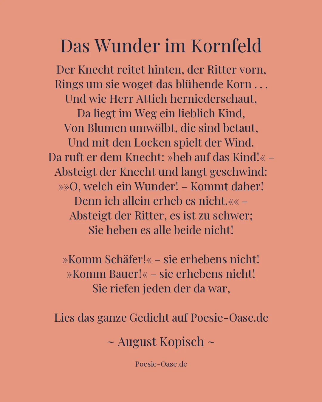 Illustration zu Das Wunder im Kornfeld