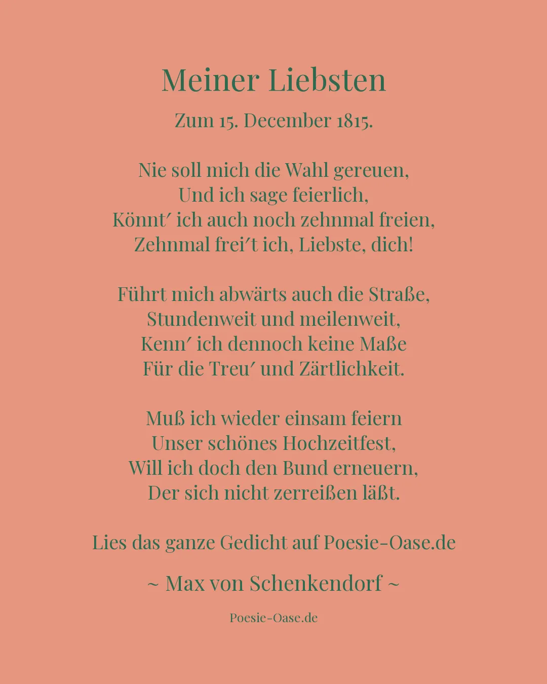 Illustration zu Meiner Liebsten