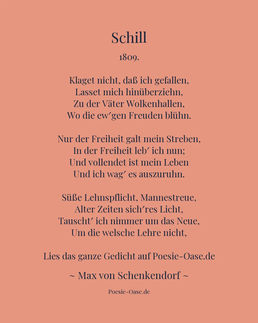 Illustration zu Schill