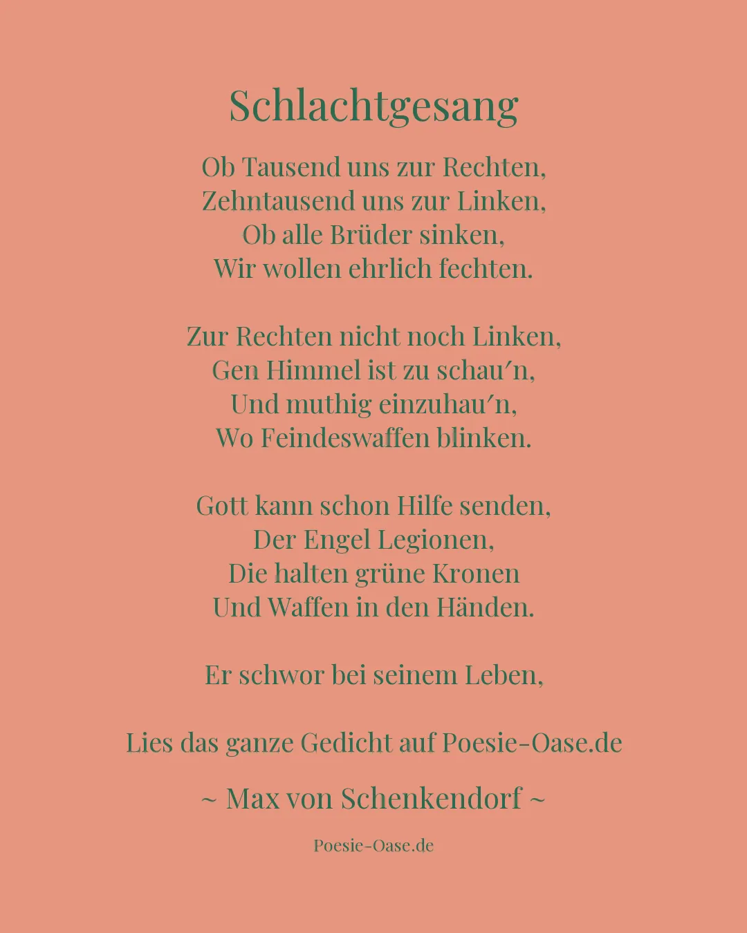 Illustration zu Schlachtgesang