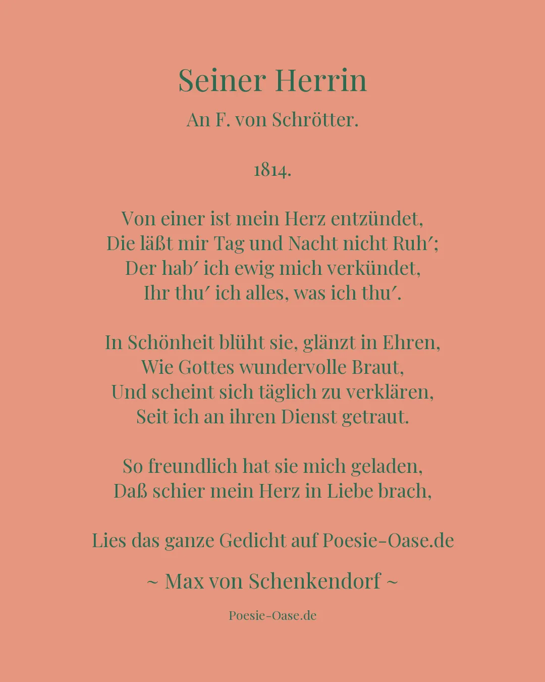 Illustration zu Seiner Herrin