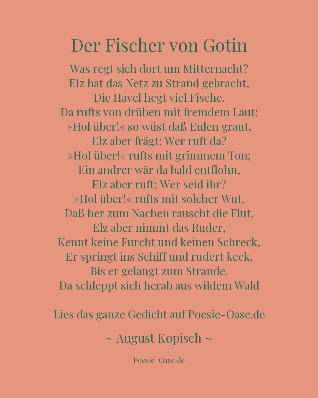 Illustration zu Der Fischer von Gotin
