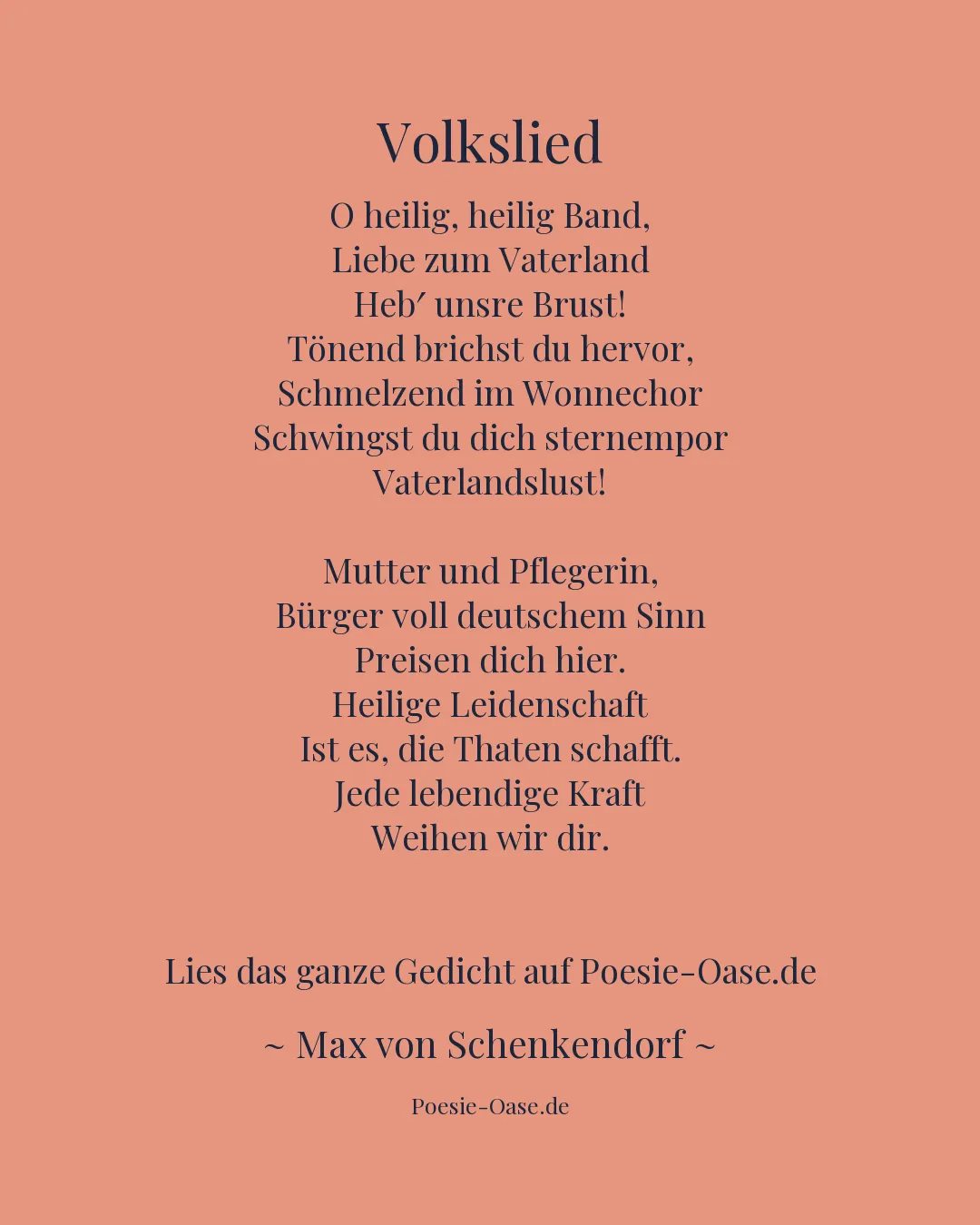 Illustration zu Volkslied