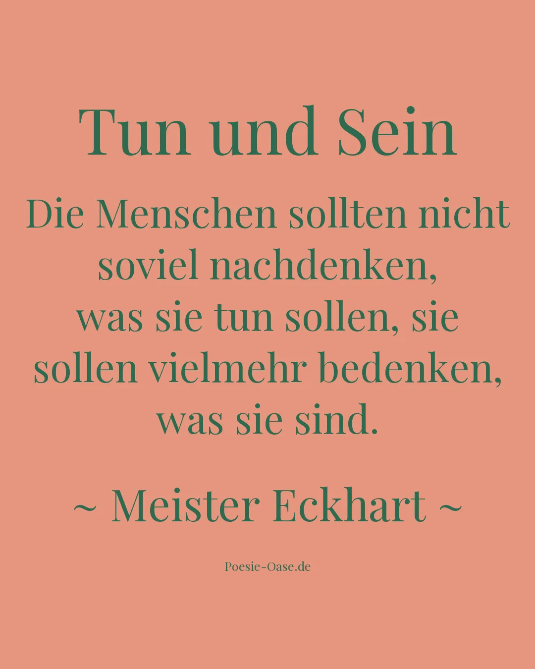 Illustration zu Tun und Sein