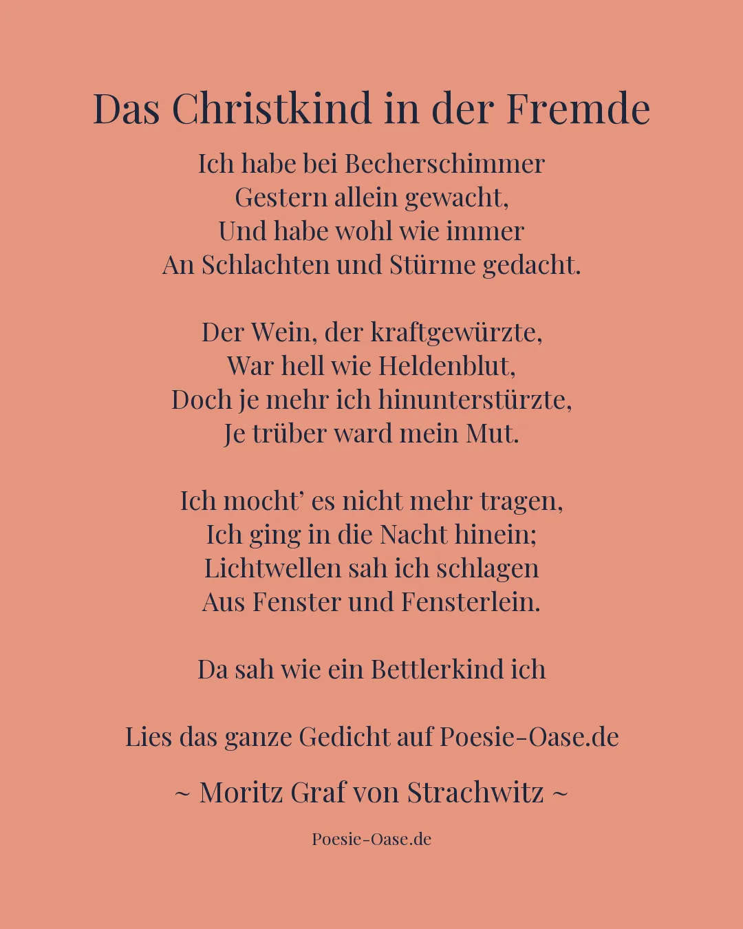 Illustration zu Das Christkind in der Fremde