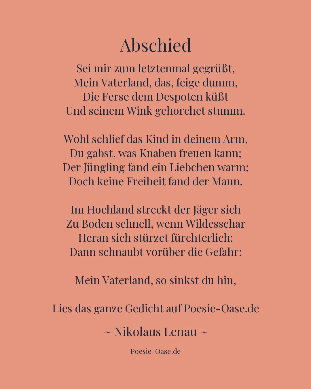 Illustration zu Abschied