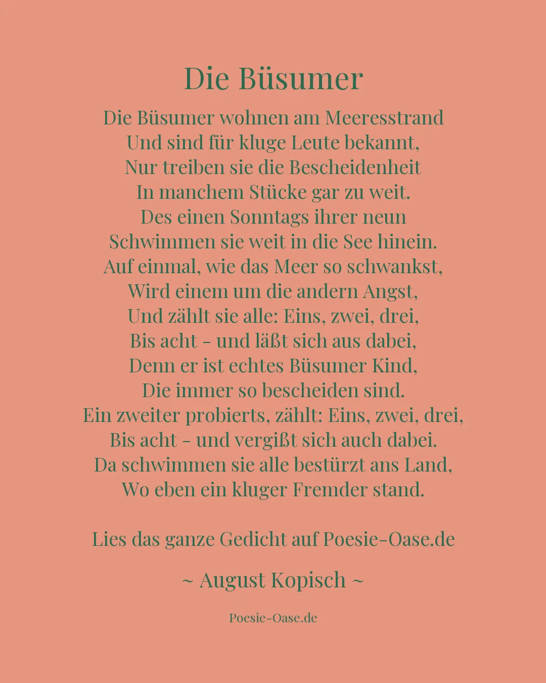 Illustration zu Die Büsumer