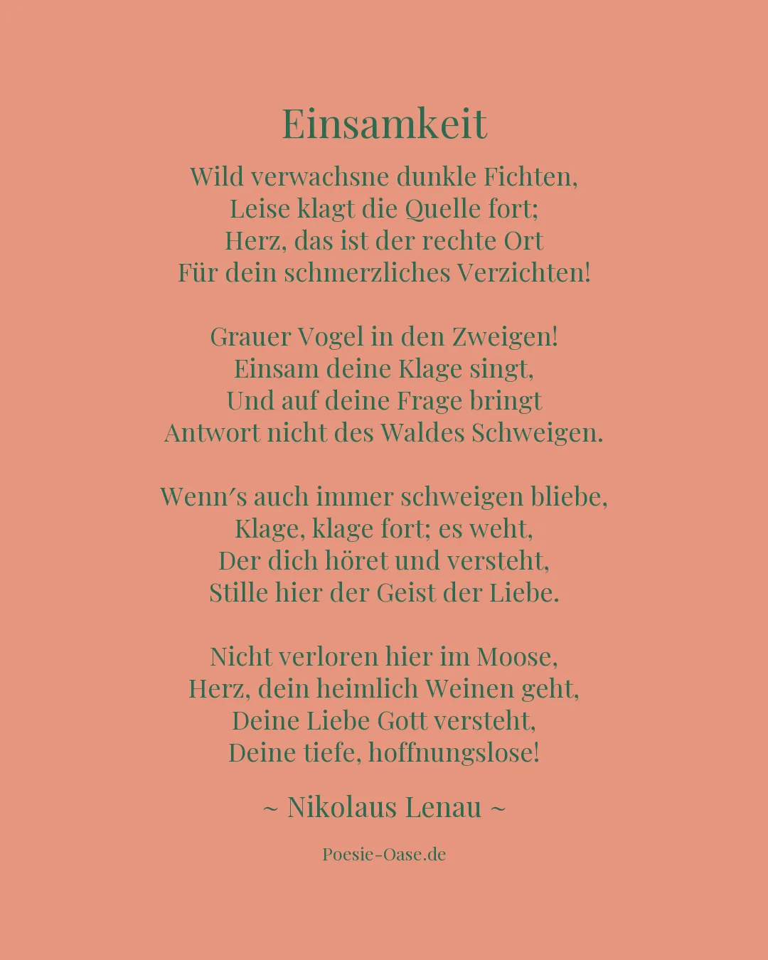 Illustration zu Einsamkeit