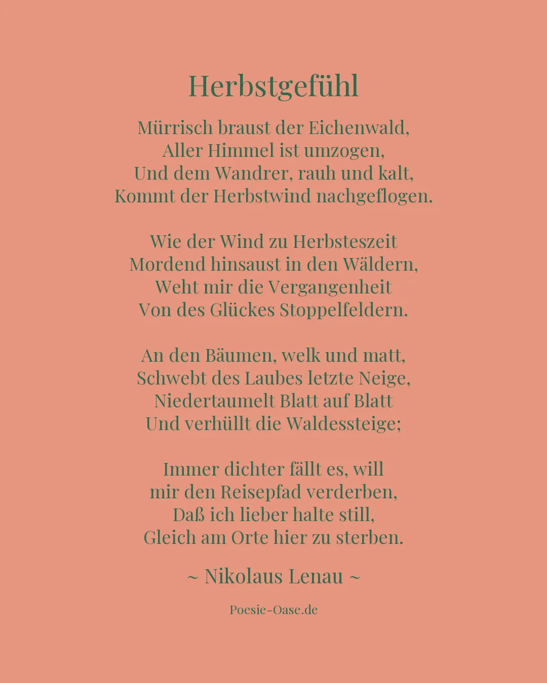 Illustration zu Herbstgefühl