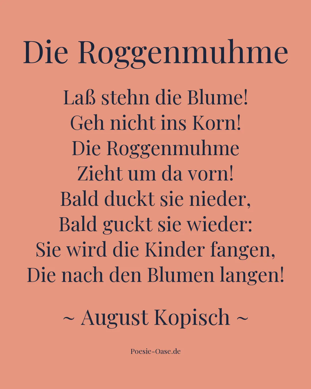 Illustration zu Die Roggenmuhme