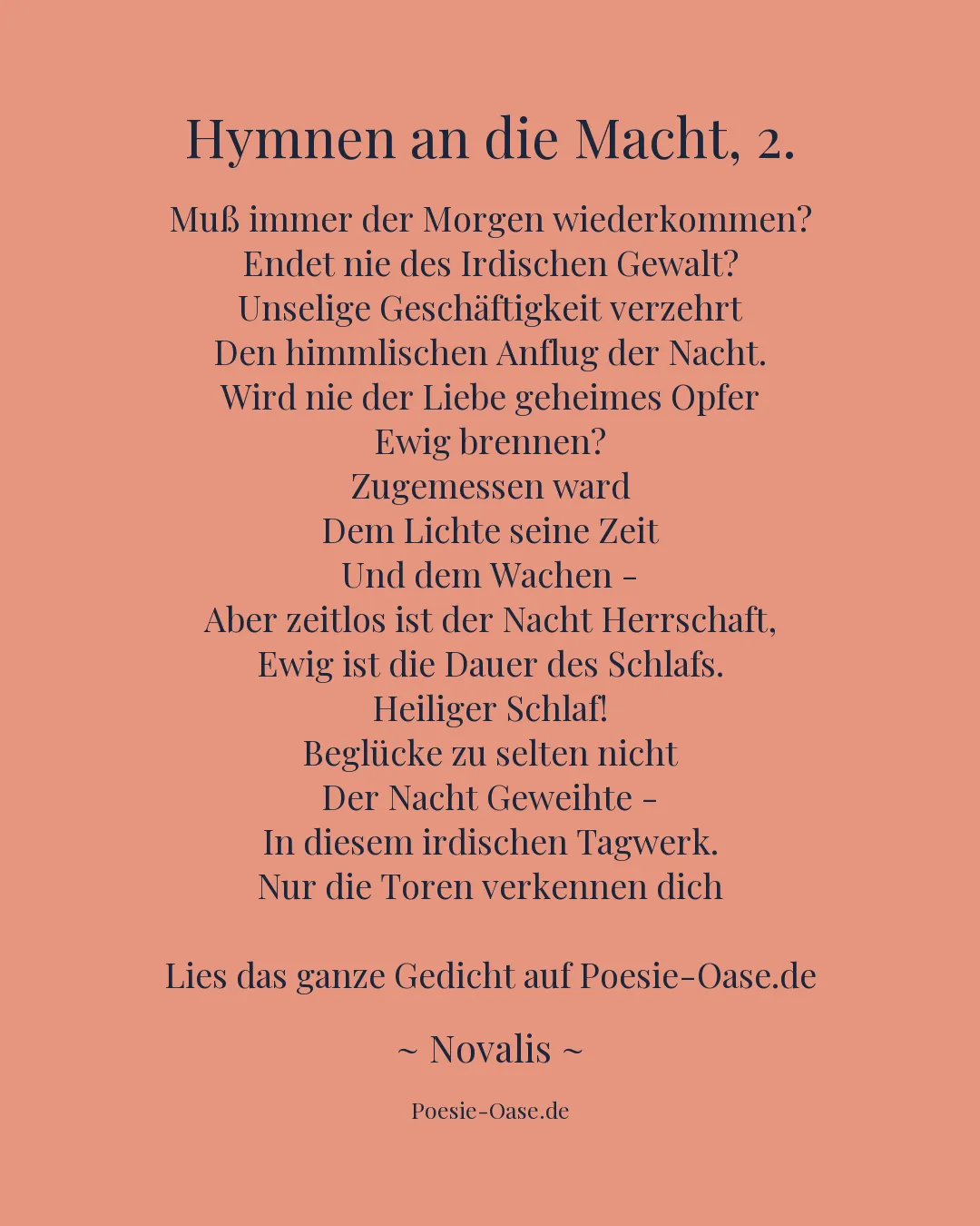 Illustration zu Hymnen an die Macht, 2.