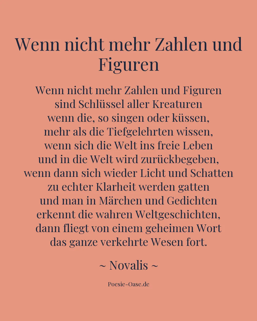 Illustration zu Wenn nicht mehr Zahlen und Figuren