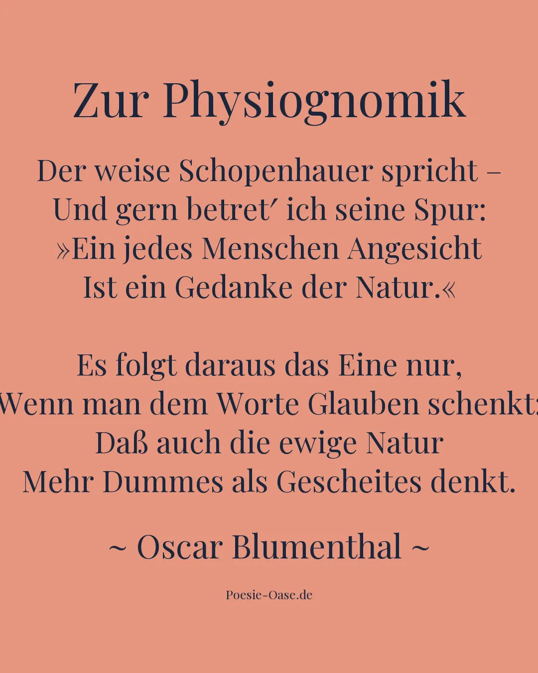 Illustration zu Zur Physiognomik