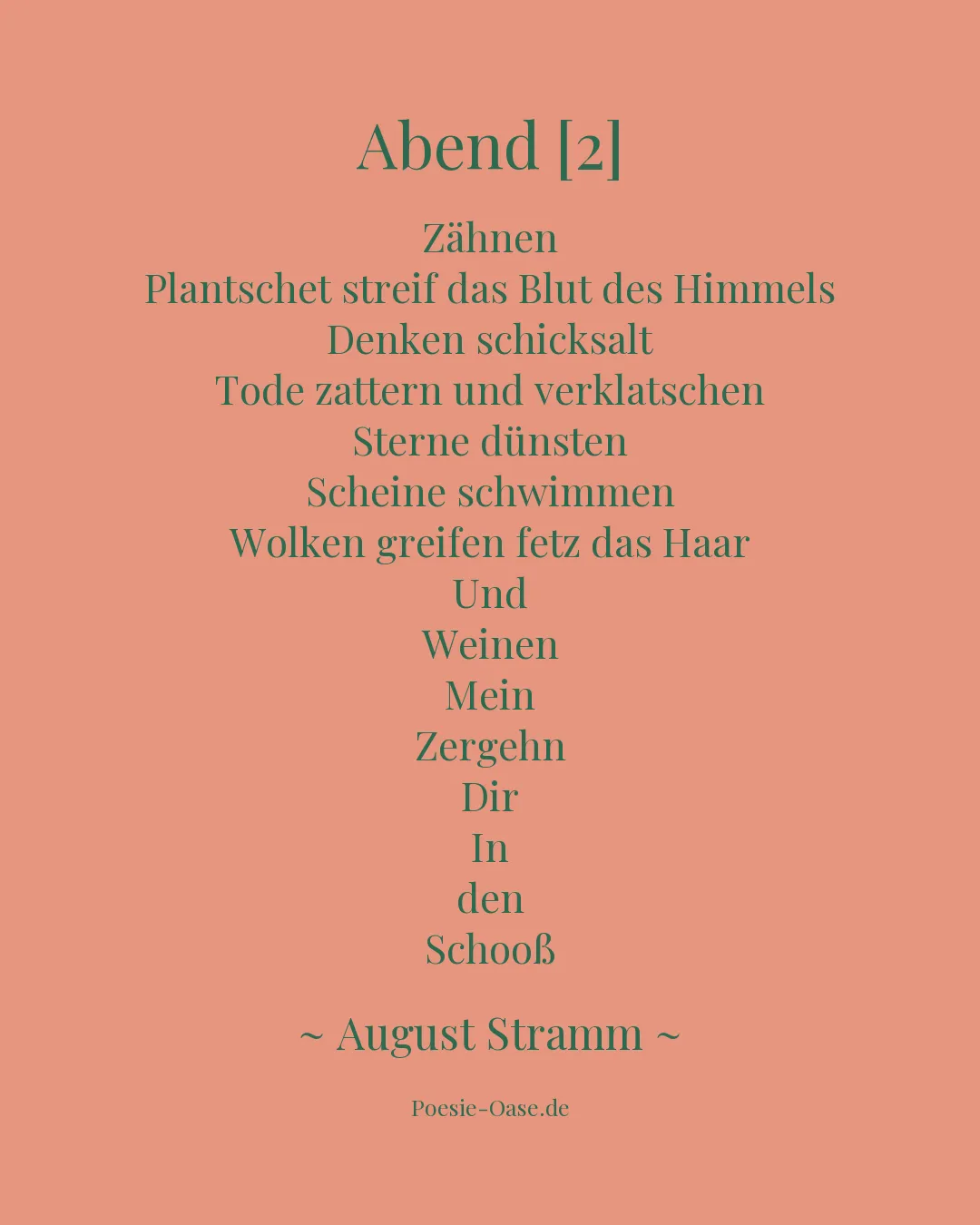 Illustration zu Abend [2]